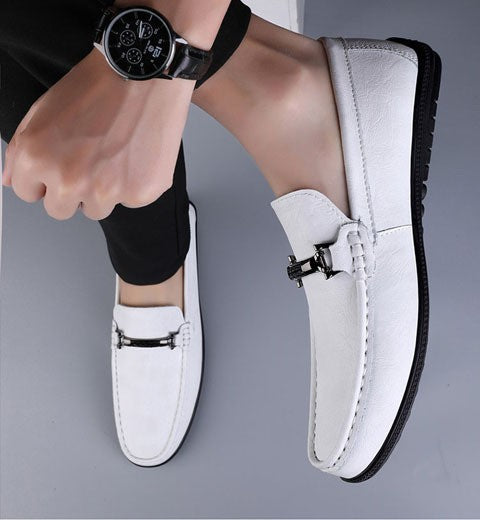 Men’s Metal Detail Loafers