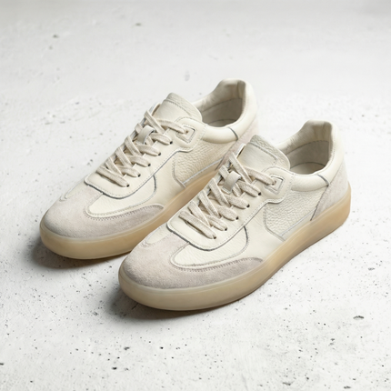 Men’s Panelled Lace-Up Sneakers
