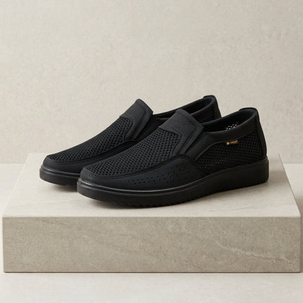 Men’s Perforated Slip-On Casual Shoes