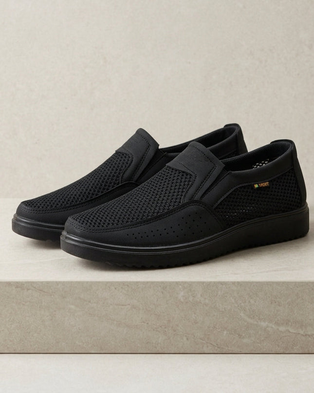 Men’s Perforated Slip-On Casual Shoes