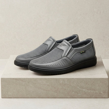 Men’s Perforated Slip-On Casual Shoes