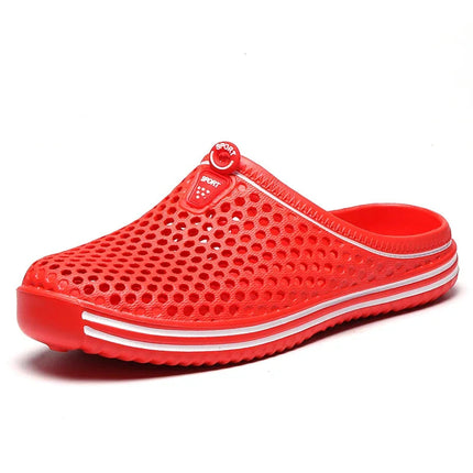 Men’s Perforated Slip-On Clog Sandals