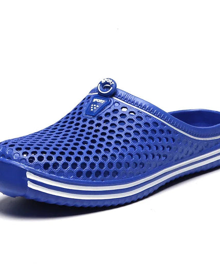 Men’s Perforated Slip-On Clog Sandals