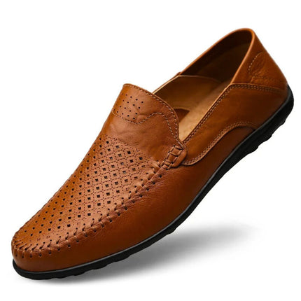 Men’s Perforated Slip-On Loafers
