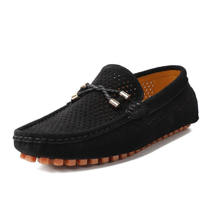 Men’s Perforated Tassel Loafers