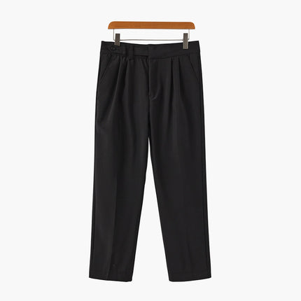 Men’s Pleated High Waist Pantalon