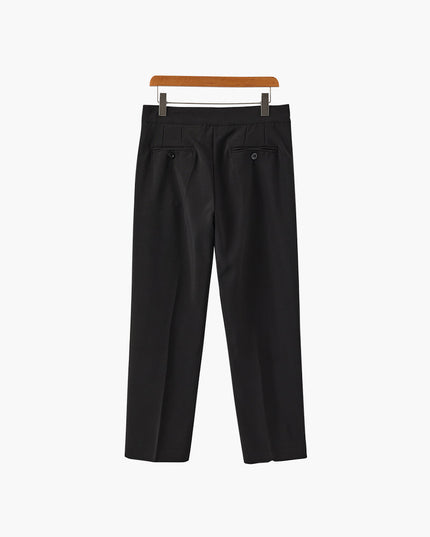 Men’s Pleated High Waist Pantalon