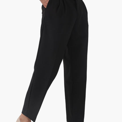 Men’s Pleated High Waist Pantalon