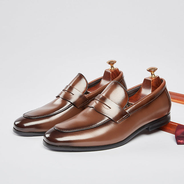 Men’s Polished Penny Loafers