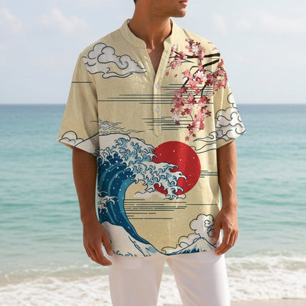 Men’s Printed Short Sleeve Shirt
