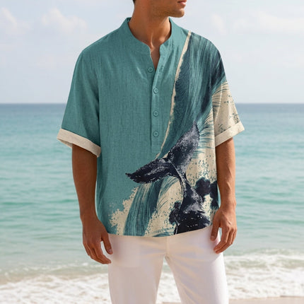 Men’s Printed Short Sleeve Shirt