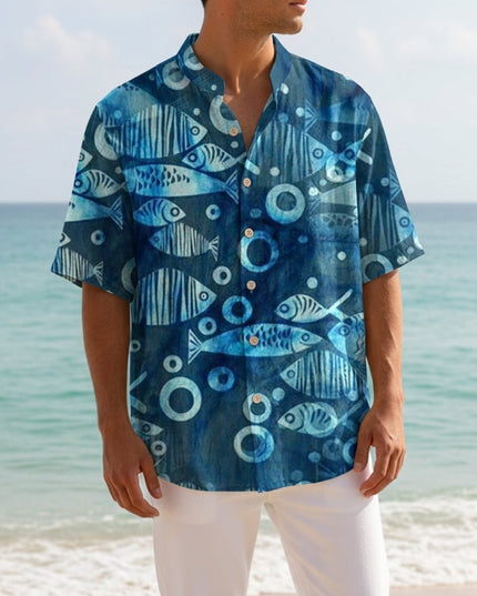 Men’s Printed Short Sleeve Shirt