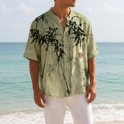 Men’s Printed Short Sleeve Shirt