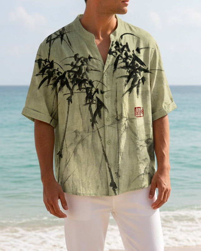 Men’s Printed Short Sleeve Shirt