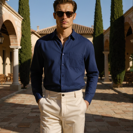 Men’s Relaxed Long Sleeve Shirt