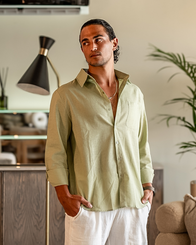 Men’s Relaxed Long Sleeve Shirt
