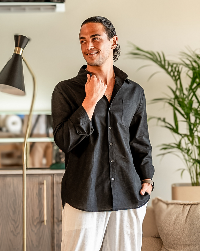 Men’s Relaxed Long Sleeve Shirt
