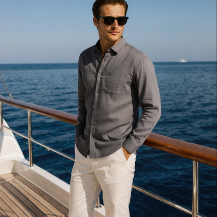 Men’s Relaxed Long Sleeve Shirt