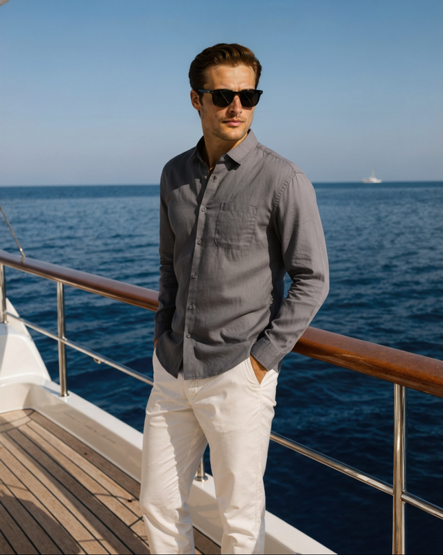Men’s Relaxed Long Sleeve Shirt