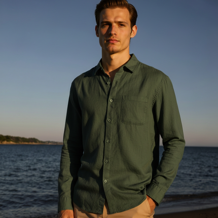 Men’s Relaxed Long Sleeve Shirt