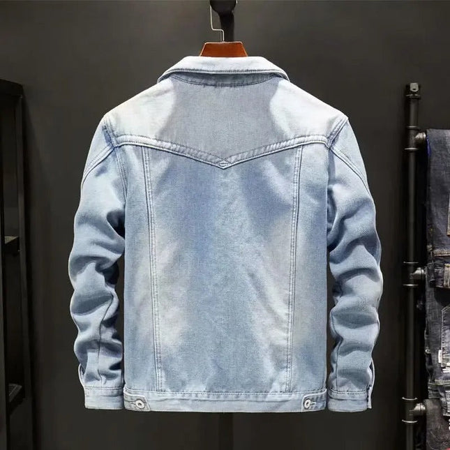 Men’s Sherpa Lined Denim Jacket