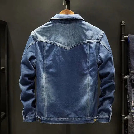 Men’s Sherpa Lined Denim Jacket