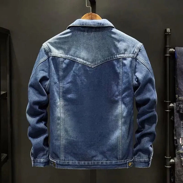Men’s Sherpa Lined Denim Jacket
