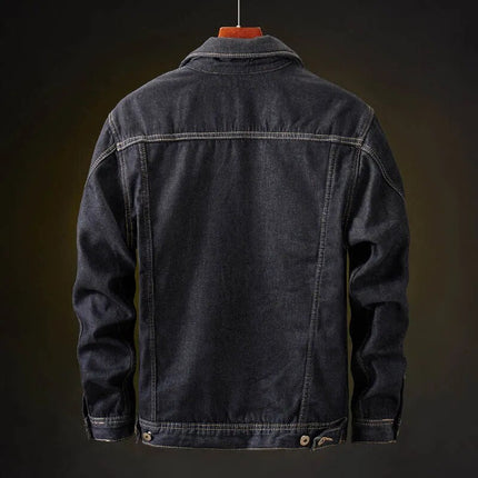 Men’s Sherpa Lined Denim Jacket