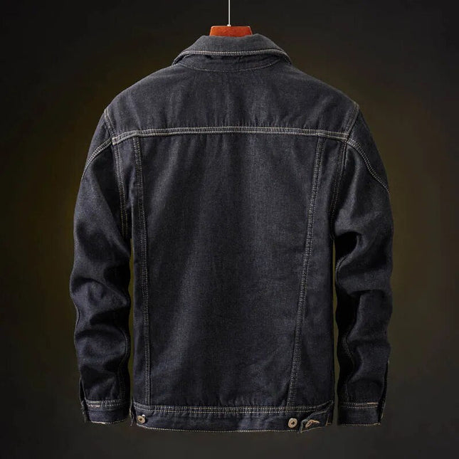 Men’s Sherpa Lined Denim Jacket