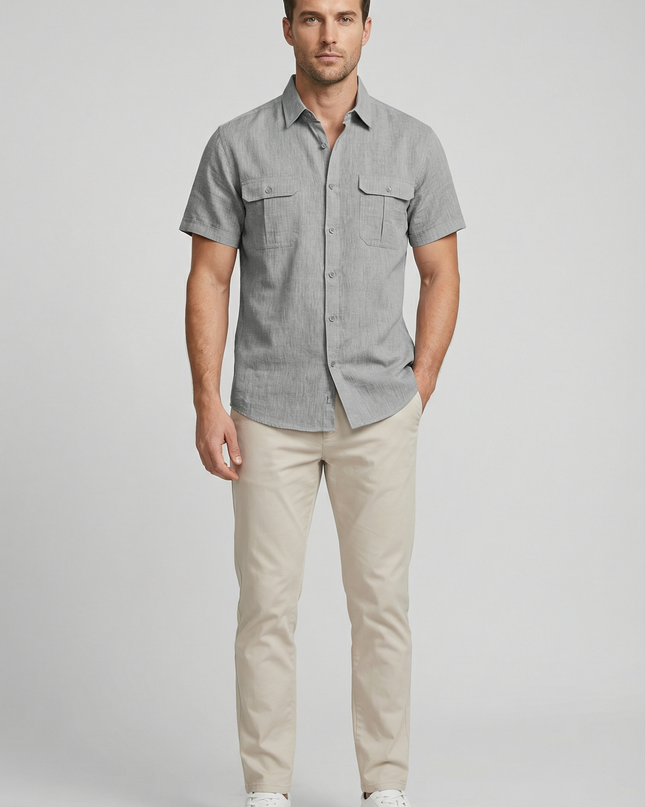 Men’s Short Sleeve Utility Shirt
