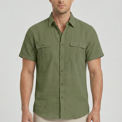 Men’s Short Sleeve Utility Shirt