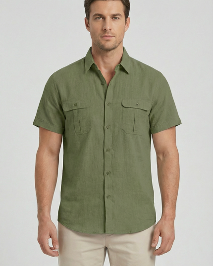 Men’s Short Sleeve Utility Shirt