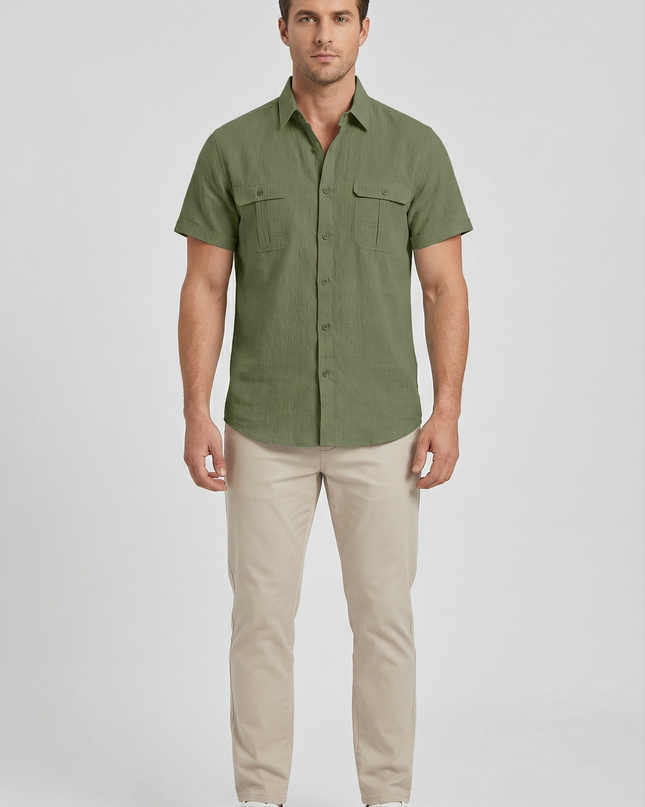 Men’s Short Sleeve Utility Shirt