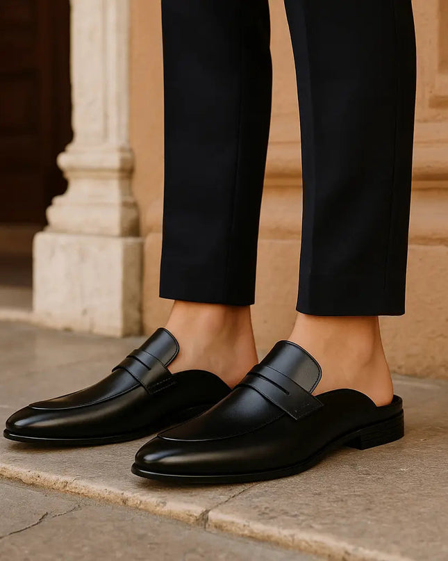 Men’s Sleek Slip-On Formal Loafers