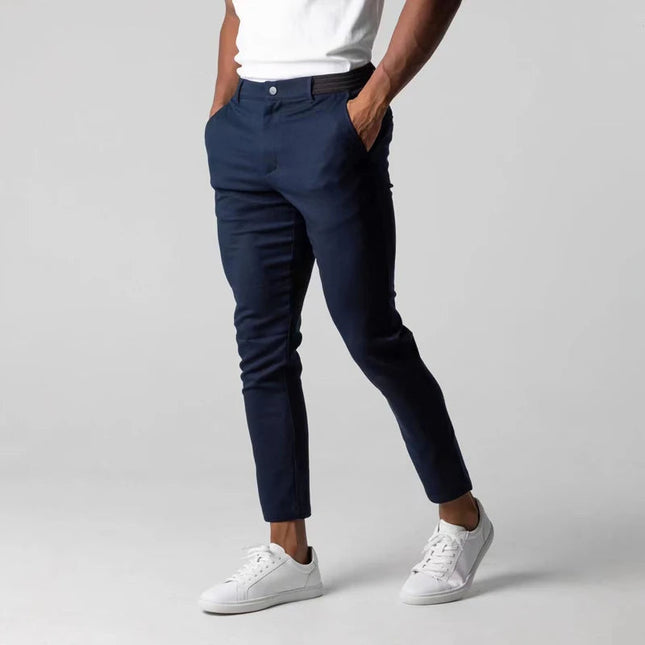 Men’s Slim Fit Stretchy Trousers