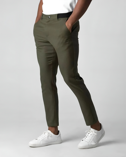Men’s Slim Fit Stretchy Trousers