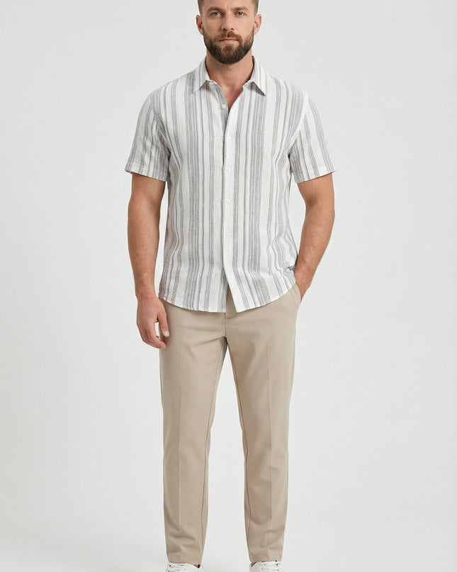 Men’s Slim Stripe Shirt