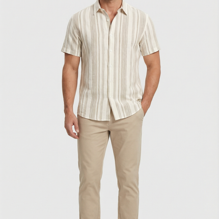 Men’s Slim Stripe Shirt