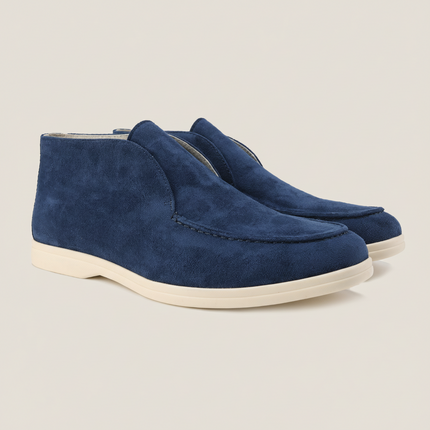 Men’s Slip-On Loafers with Clean Sole