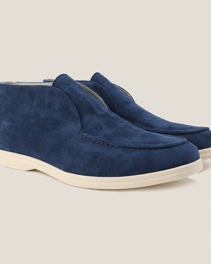 Men’s Slip-On Loafers with Clean Sole