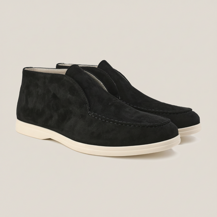 Men’s Slip-On Loafers with Clean Sole