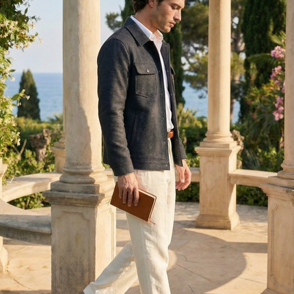 Men’s Snap Front Utility Jacket