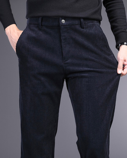 Men’s Straight Fit Corduroy Trousers