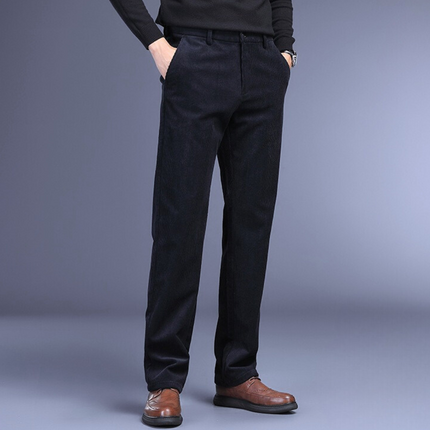 Men’s Straight Fit Corduroy Trousers