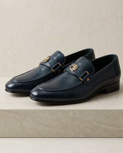 Men’s Strap Detail Slip-On Loafers