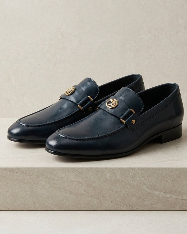 Men’s Strap Detail Slip-On Loafers