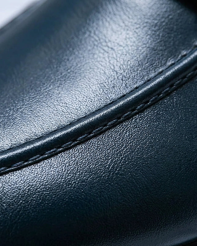 Men’s Strap Detail Slip-On Loafers