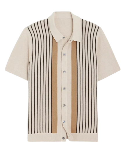 Men’s Striped Knit Shirt