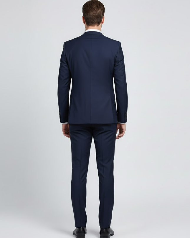 Men’s Tailored Slim Two-Piece Suit Set