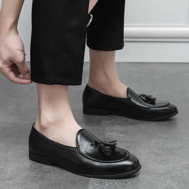 Men’s Tassel Detail Slip-On Loafers
